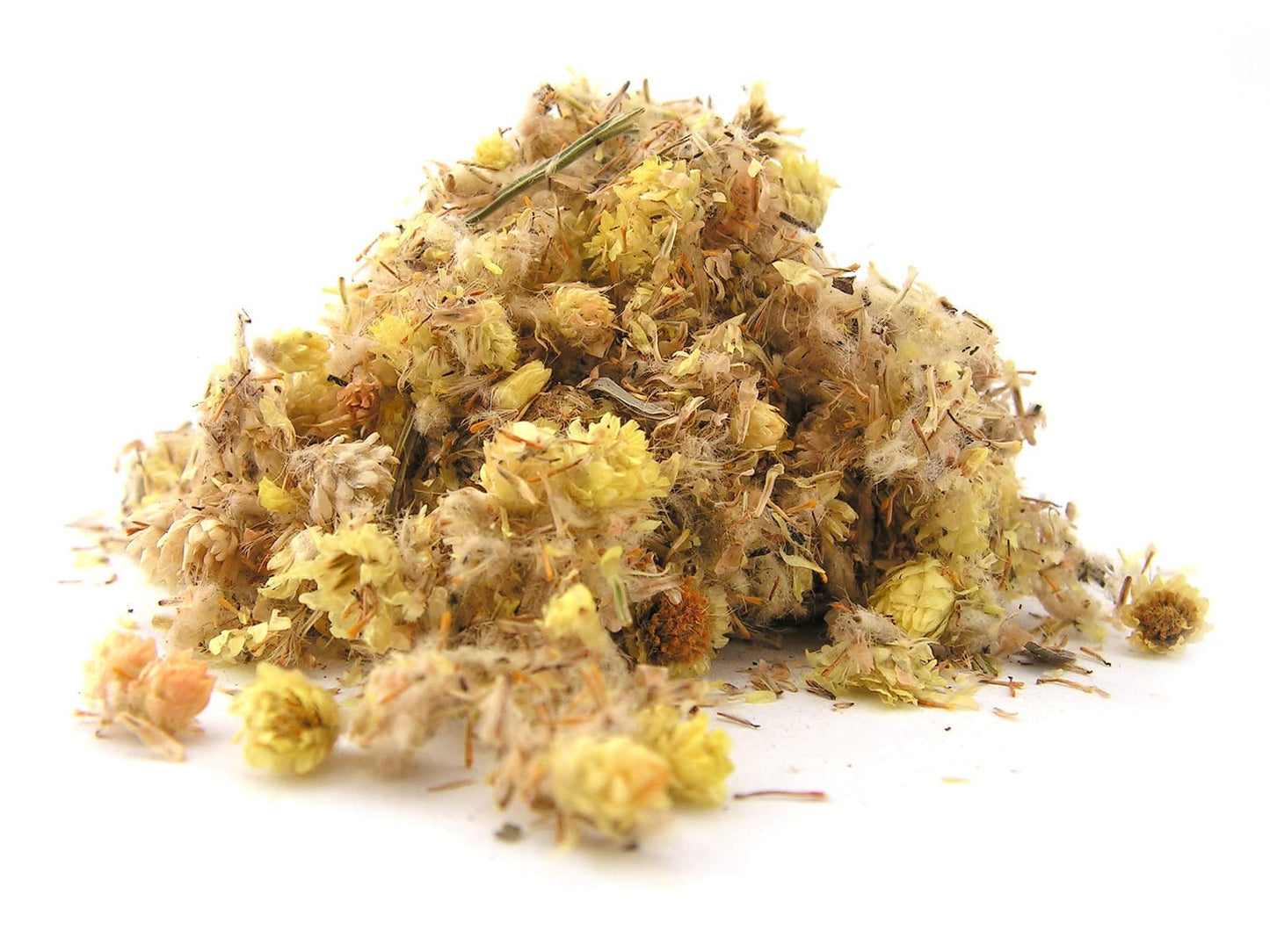Dried Strawflower Flower Golden Everlasting 25g / 0.88 oz - Vesta Market