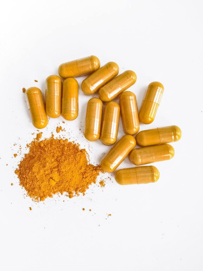 100% Turmeric Capsules Curcuma Longa 100 capsules weight management, diet, anti inflammatory, arthritis - Vesta Market